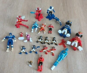 Bandai Mighty Morphin Power Rangers 23 Piece Lot Action Figures McDonald's  - Picture 1 of 18