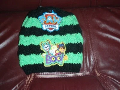 Gorro tejido Paw Patrol para niños ~otoño~invierno~halloween~¡BOO! Nickelodeon NUEVO Foto 1 de 3