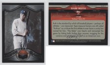 2009 Topps Wal-Mart Legends of the Game Platinum Babe Ruth #LLP-3 HOF