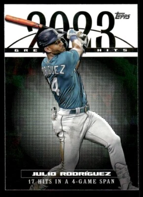 2024 Topps 2023 Greatest Hits #23GH-17 Julio Rodríguez - Image 1 of 2