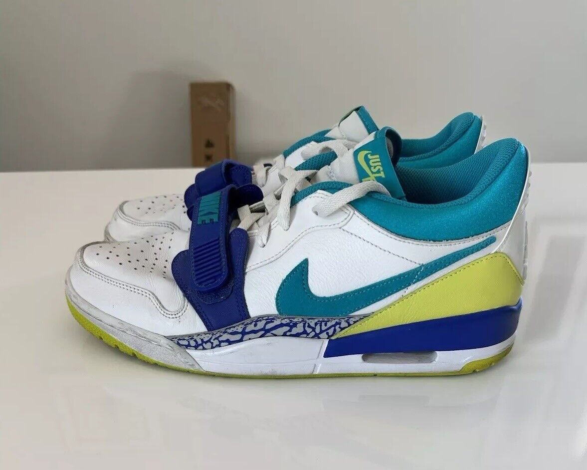 Just Don x Jordan Legacy 312 Low Neon Aquamarine for Sale Just Don x Jordan Legacy 312 Low Neon Aquamarine for Sale