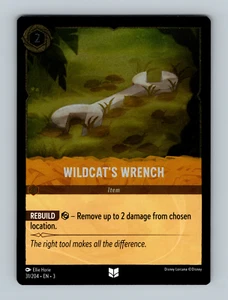 Disney Lorcana: Into The Inklands - WIldcat's Wrench - 31/204 (Cold Foil) - Picture 1 of 2