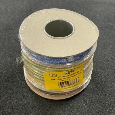 123-6999, PVC Blue, Brown, Green/Yellow Cable Sleeve Kit, 4mm Diameter - Image 1 of 3