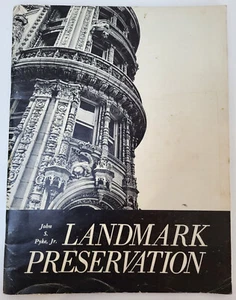 HISTORIC LANDMARK PRESERVATION JOHN PYKE JR c 1968 - Picture 1 of 3