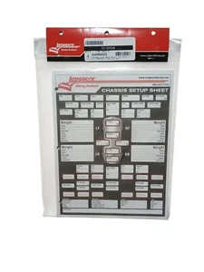 Longacre® 52-22528 Chassis Set-Up/Tire Chart, 1 Pad/50 Sheets New In Package - Picture 1 of 8