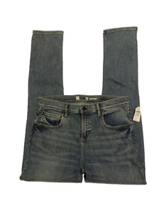 GAP Kids Boy Jean 18 Skinny Husky Blue Denim Stretch Adjustable Waistband - Picture 1 of 6