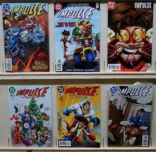 Impulse (DC-1995) #27,30,32,34-36 Genesis x-over
