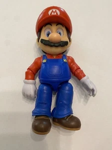 Nintendo Super Mario Bros 5" Posable Mario Actionfigur Top Zustand  - Bild 1 von 5