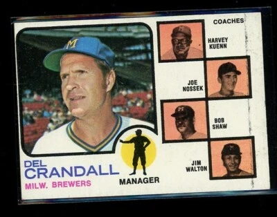 1973 Topps Hi # 646 Del Crandall - Image 1 of 2