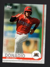 2019 Topps Pro Debut Michael Donadio Baseball Card Batavia Muckdogs / Marlins