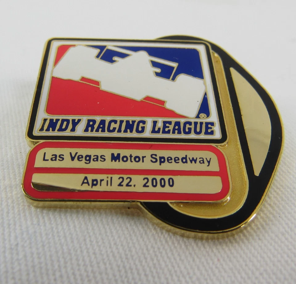 Indy Racing League IRL 2000 Las Vegas Motor Speedway Collector Lapel Pin - Image 1 of 4