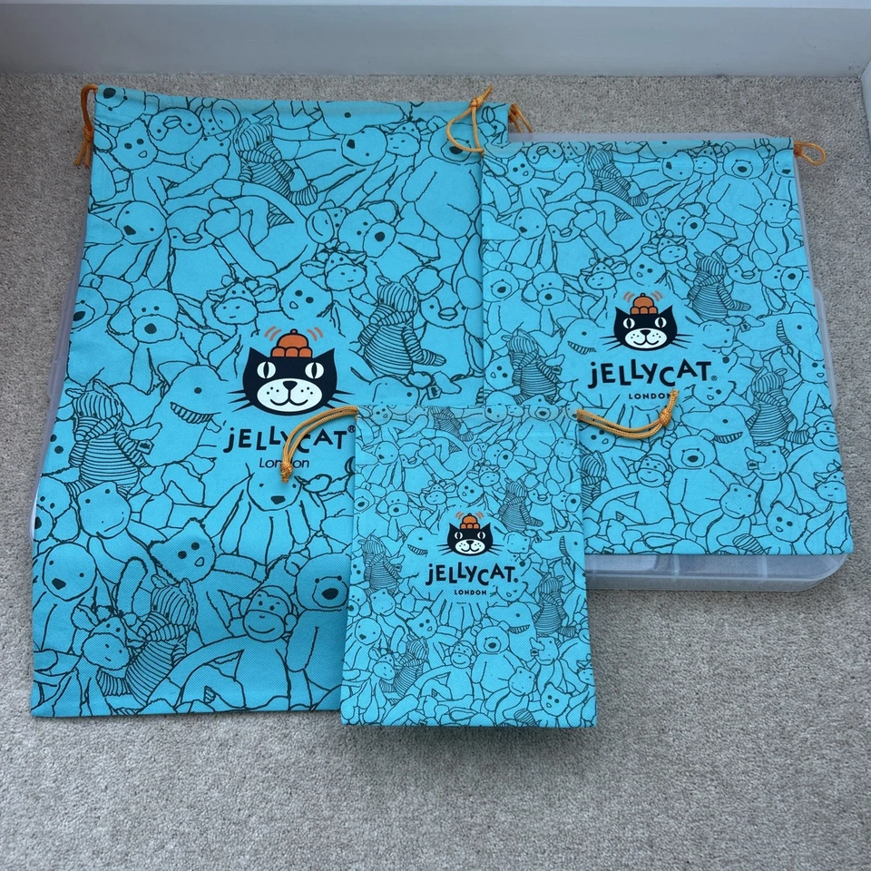 Jellycat Authentic Dust Bag - Small, Medium & Large Available - Brand New ✅🚚 - Image 1 of 1