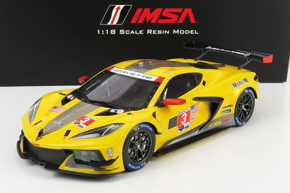 1/18 TRUESCALE - CHEVROLET - C8.R 5.5L V8 TEAM CORVETTE RACING N 3 WINNER TS0408 - Immagine 1 di 1