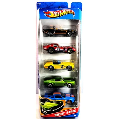 Hot Wheels SHELBY PAQUETE DE 5; '67, '69 & FORD SHELBY, SHELBY COBRA 427 & CUPÉ, ¡Nuevo! Foto 1 de 4