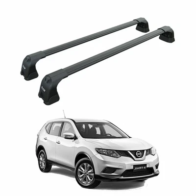 For Nissan X-Trail T32 2014-2021 Roof Rack System, Aluminium Cross Bar, Fix Poin - Image 1 of 4