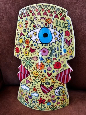 Jarrón objeto James Rizzi Rosenthal jarrón 12" high Studio Line, edición limitada 211/500 Foto 1 de 4