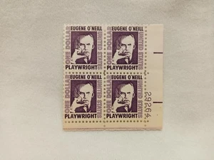 USPS STAMPS - MINT Plate Block - 1967 O'Neill $1 MNH (PB1294B) - Picture 1 of 2
