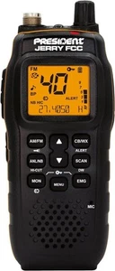 President Jerry FCC AM/FM Radio CB Portatile 40 Canali Multifunzione Display LCD - Foto 1 di 7