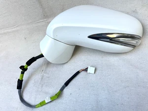2010 2011 2012 Lexus ES350 Left Driver Side Mirror OEM  Starfire Pearl - [077] - Picture 1 of 8