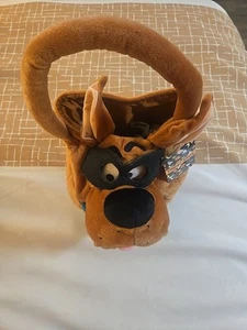Vintage 2000 Warner Brothers Scooby Doo Plush Halloween Candy Bucket Please Read - Picture 1 of 14