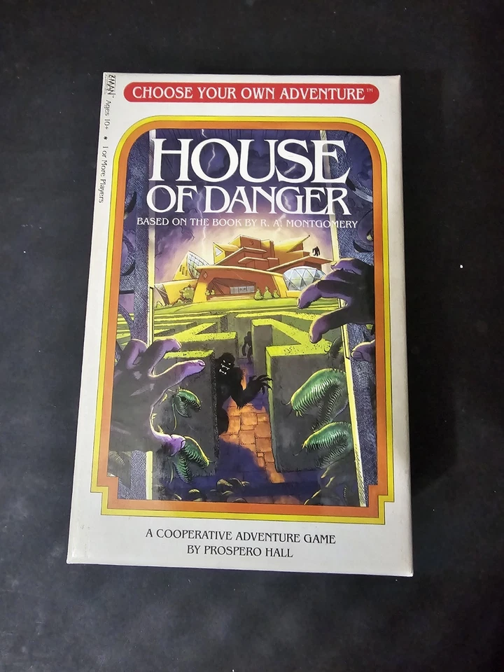 Choose Your Own Adventure House of Danger Board Game | Strategy Game | Cooperati - Image 1 of 4