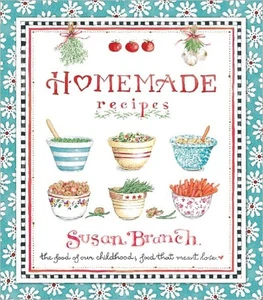 New Seasons Hardcover Deluxe Recipe Binder Blue Daisy Susan Branch - Imagen 1 de 1