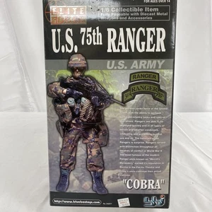 Figurina BBI Elite Force U.S. 75th Ranger Cobra nuova scatola sigillata - Foto 1 di 5