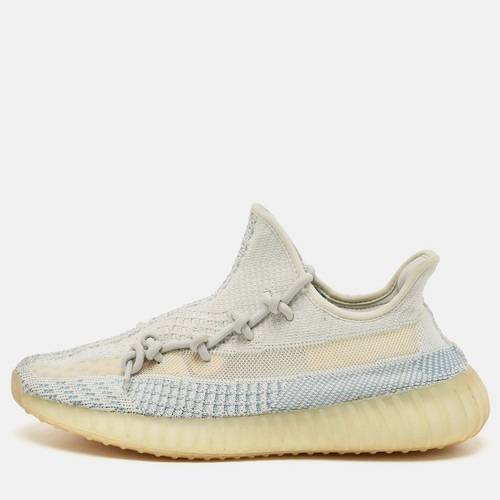 Yeezy x Adidas Blu Bianco Maglia Tessuto Boost 350 V2 Cloud Bianco (Non Riflettente)