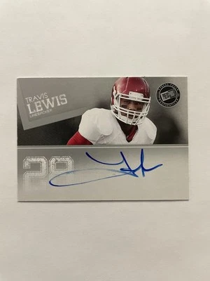 2012 Press Pass Travis Lewis Autograph Rookie Card - Image 1 of 2