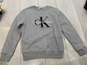 Calvin Klein Grey Jumper Size 10 - Picture 1 of 2