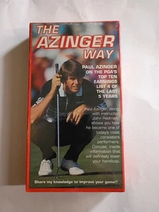 The Azinger Way VHS Movie 1992 Golf Paul Azinger PGA's Top 10 Earnings New  - Picture 1 of 2