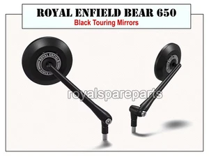 Kit De Espejos Touring Negros Para Royal Enfield Bear 650 - Imagen 1 de 5