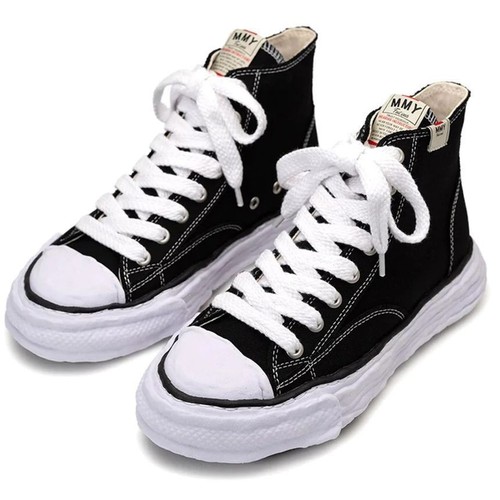 Sneakers alte Maison Mihara Yasuhiro Peterson OG Sol in tela nere A11FW701