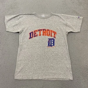 Vintage 80er Detroit Tigers Champion T-Shirt Gr. L grau Einzelnaht Made in USA - Bild 1 von 13