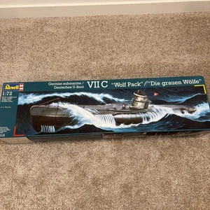 Revell 1/72 Deutes U-Boot German Submarine VIIC Wolf Pack - Picture 1 of 4