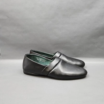 Pamir Premium Zapatos Para Hombre Talla 10W Cuero Negro Mocasines Sin Cordones Zapatillas Cómodas Foto 1 de 4