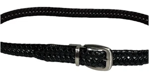 Braided Brown /Black Reversible Belt - Picture 1 of 12