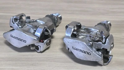 Vintage Shimano PD-M747 SPD Clipless Mountain Bike Cycling Pedals *Fast Ship* - Image 1 of 4