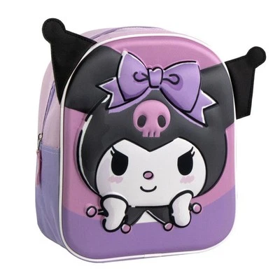 Zaino Hello Kitty Kuromi 3D, 31 cm - Immagine 1 di 4
