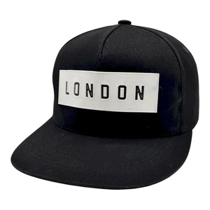 Robin Ruth London Mütze Cap Snapback schwarz Baumwolle verstellbar bestickt - Bild 1 von 9