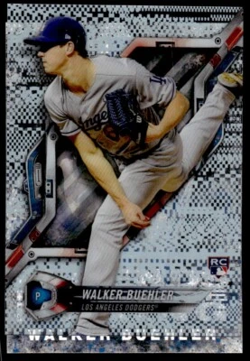 2017 TOPPS HIGH TEK RC Walker Buehler Tulsa Drillers #162 - Image 1 of 2