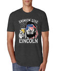 Drinkin' Like Lincoln Drinking Men Premium Tri Blend T-Shirt
