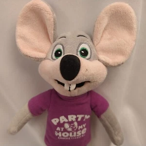 Peluche Chuck E Cheese viola festa a casa mia e denim 12 pollici topolino pizza 2016 - Foto 1 di 12