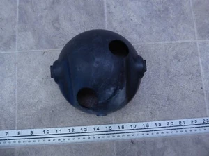 1979 Yamaha DT100F Enduro Y433-1) black headlight head light lamp mount bucket - Picture 1 of 12