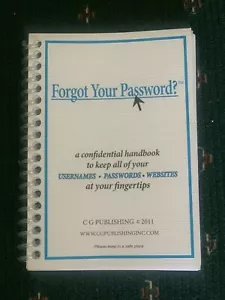 Forgot Your Password 2nd version C G Publishing , Randall C. Manning; 2016 New - Imagen 1 de 1