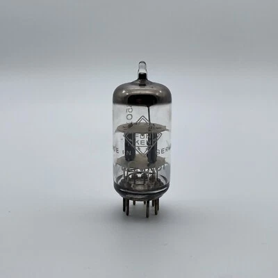 Telefunken ECC81 = 12AT7 Röhre geprüft- TOP Zweifach Triode O-Getter Tube Tested - Bild 1 von 4