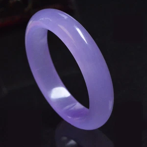 Eisart Violett Jade Armband Jadearmband A Ware Lila Naturjade 60mm - Bild 1 von 5