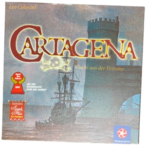 Cartagena Fuga dalla Fortezza Winning Moves Gioco da Tavolo Abilità Fortuna Tattica - Foto 1 di 11
