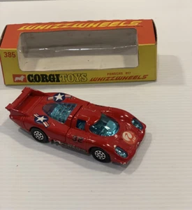 RUEDAS CORGI TOYS WHIZZ 385 PORSCHE 917 1/43 HECHAS EN GT BRITAIN. - Imagen 1 de 6