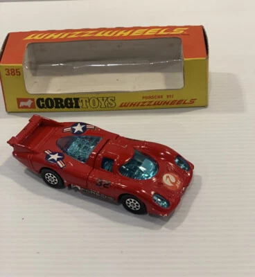 CORGI TOYS WHIZZ WHEELS 385 PORSCHE 917  1/43 MADE IN GT BRITAIN. - Image 1 of 4